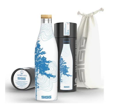 SIGG - Garrafa de água isolada - Árvore Meridian Sumatra - À prova de vazamentos e extrafina... - Imagem 1 de 4