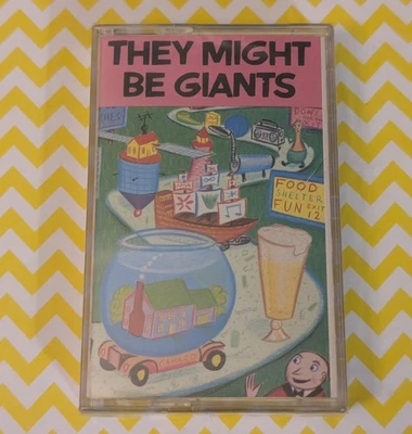 They Might Be Giants Cassette 1986 Bar None Restless SEALED - Debut Pink Album - Image 1 of 4