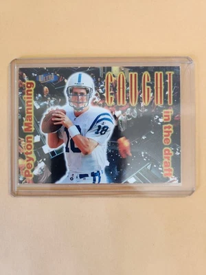 1998 Ultra - Caught in the Draft Peyton Manning #4 CD (RC) - Image 1 of 2