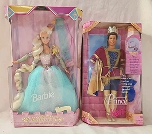BARBIE ALS RAPUNZEL & PRINZ KEN 2ER SET ORIGINAL UNGEÖFFNETE BOXEN - Bild 1 von 14