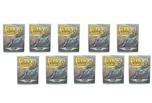 10 Packungen Classic Clear Standard Size 100 ct Kartenhüllen Vitrine - Bild 1 von 6