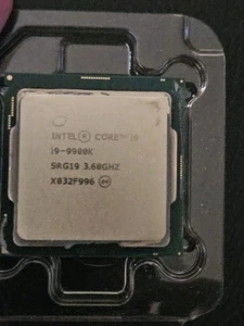Processeur Intel Core I9-9900K 9e génération 3,60 GHz 8 cœurs 16 threads - Photo 1/3