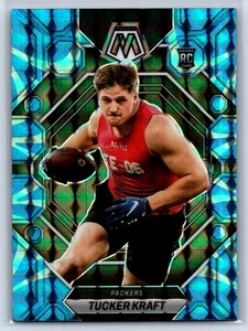 2023 Panini Mosaic Tucker Kraft #368 Reactive Blue Mosaic Green Bay Packers - Picture 1 of 2