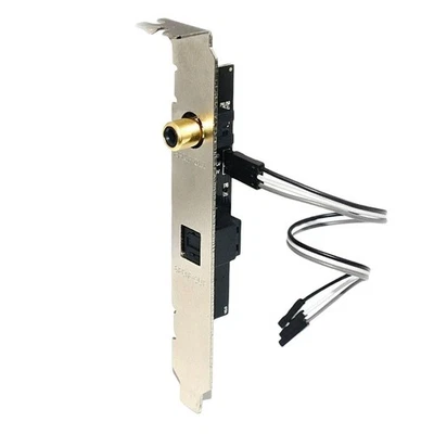 Optical Fiber Coaxial Digital Sound Card Dust Caps Design for PC - Image 1 of 4