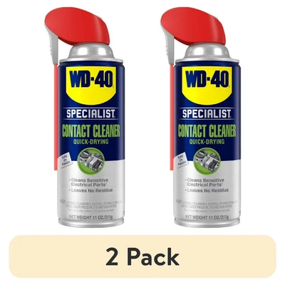 Limpiador de contactos eléctricos WD-40 Specialist, 11 oz, paquete de 2 Foto 1 de 4
