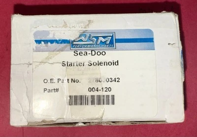 Solenoide de arranque WSM SeaDoo 004-120/82-9330 nuevo Foto 1 de 4