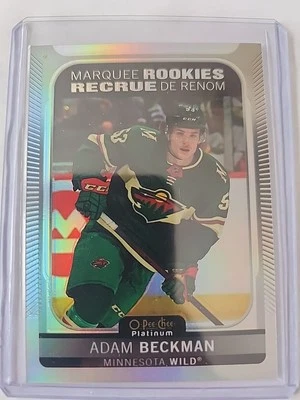 21-22 Adam Beckman OPC Platinum ROOKIE #289 *RAINBOW* - Image 1 of 2