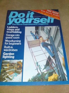 DO IT YOURSELF MAGAZINE - WOODTURNING Sept 1978 - Picture 1 of 1