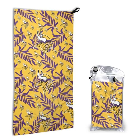 Minnesota Vikings Quick Dry Towel 16x31.5in Portable Travel Towel ,fans Gift Cover