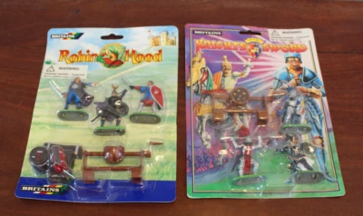 Británicos Robin Hood / Caballeros de la Espada - Set Blister - 1995 1996 De colección Foto 1 de 4