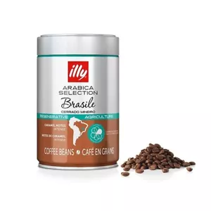 ILLY 6 Barattoli Caffè in Grani 250gr Arabica Selection Brasile Cerrado Mineiro - Picture 1 of 1