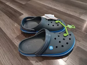 Zuecos Crocs Crocband para hombre talla 6 mujer talla 8 color gris nuevos con etiquetas - Imagen 1 de 14