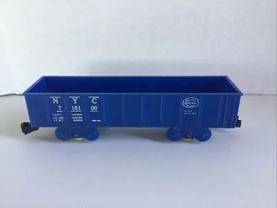 Marx NEW YORK CENTRAL #715100  O gauge Gondola Train Car Blue - Image 1 of 4