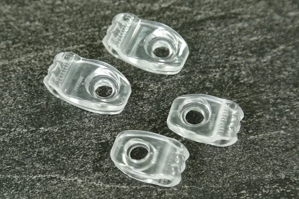 New Riddell Speed Flex Football Helmet Facemask Clip Set - CLEAR