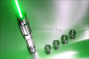 GX6-S 520nm Messa a fuoco regolabile puntatore laser verde visibile raggio torcia laser US - Foto 1 di 10