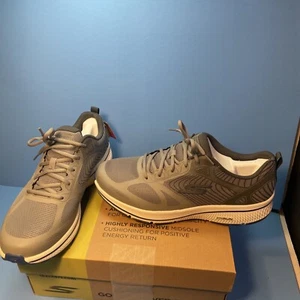 Skechers Mens Go Run Max Effort 220035WW/GYBL Running Shoes Sneakers Size 11.5 - Picture 1 of 5