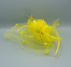 Yellow Hat With Netting As Is