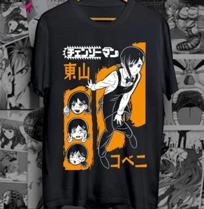 Camiseta Kobeni Denji & Makima Motosierra Hombre Pochita Terror Anime Camisa Todas las Tallas - Imagen 1 de 10