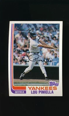 1982 Topps #538 Lou Piniella * Outfield * New York Yankees * NM * - Image 1 of 2