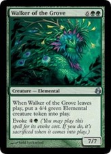 MTG magic cards 2x x2 Light Play, English Walker of the Grove Morningtide