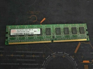 Hynix ECC Memory 1GB DDR2-800 (400 MHz) PC2-6400E HYMP112U72CP8-S6 - Picture 1 of 1