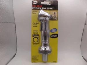 DANCO 10336 1-HANDLE PREMIUM PULL-OUT KITCHEN SINK FAUCET SIDE SPRAY, CHROME - Picture 1 of 2