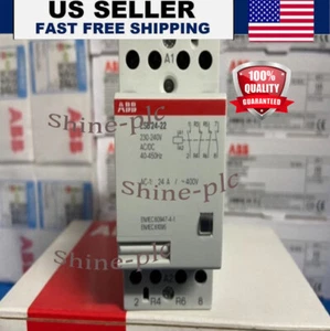 Nuevos contactores ABB ESB24-22 GHE3291302R0006 230-240VAC/DC 2NO+2NC EE. UU. IMPUESTOS gratis - Imagen 1 de 16