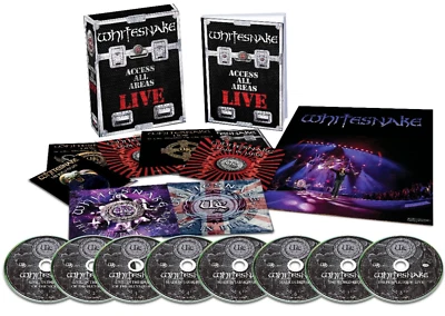 Whitesnake: Access All Areas: Live (8 CDs) Neu & OVP - Bild 1 von 2