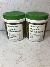 2-Pack Amazing Grass Organic Wheat Grass Powder 8.5 oz / 30 Servings, Exp 06/24