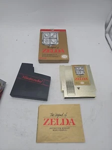 NINTENDO NES Legend of Zelda With Box And Everything You See Circa 1987 - Picture 1 of 17
