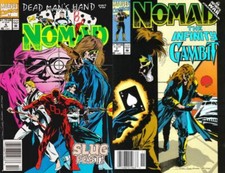 Nomad #6-7 Newsstand Covers (1992-1994) Marvel Comics - 2 Comics
