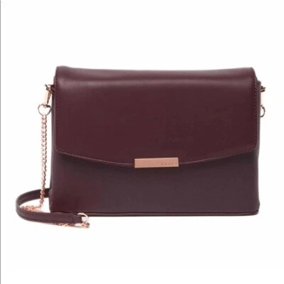 NUEVO Bolso Bandolera Ted Baker London Cuero Sintético $159 Foto 1 de 3