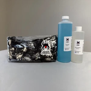 1" Chopped Carbon Resin Kit: 1 lb (making FORGED composites) - Picture 1 of 9
