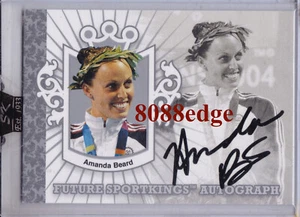 2007 SPORT KINGS AUTO SILVER: AMANDA BEARD /99 AUTOGRAPH WORLD/OLYMPIC CHAMPION - Bild 1 von 7