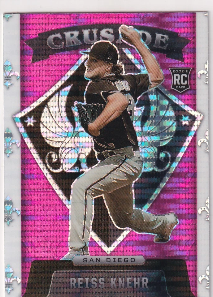 2022 CRUSADE PRIZMS PINK PULSAR RC REISS KNEHR PADRES PRIZM CHRONICLES (AA)-547 - Image 1 of 2