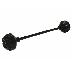 Front Axle Fork Crash Pad Slider Black For BMW R 1200 GS GSA S/ST R/RT HP2 NineT - Picture 1 of 5