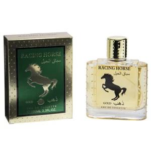 RT RACING HORSE GOLD Profumo Uomo Dolce Profumo Orientale 100ml Duftzwilling - Bild 1 von 1
