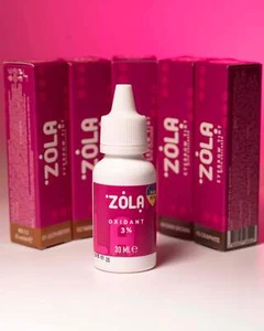 ZOLA SET OF EYEBROW TINT WITH COLLAGEN 5X15ML (5 COLORS AND OXIDANT) - Picture 1 of 3