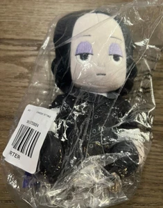 Addams Family Animated Movie 2 - Wednesday Addams Sitting Plush 7" - Picture 1 of 3