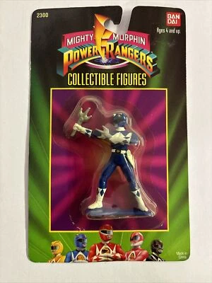 Figura Coleccionable Mighty Morphin Power Rangers Blue Ranger 1993 Paquete Cardado Foto 1 de 3