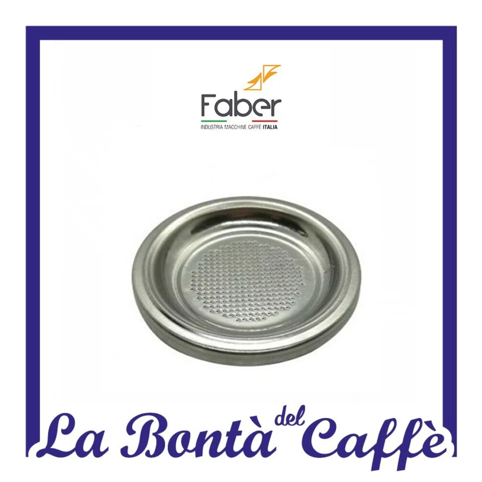 RICAMBIO ORIGINALE FILTRO IN ACCIAIO PER MACCHINA DA CAFFE' SLOT FABER
