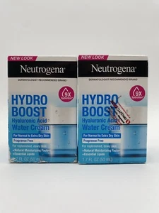 (2) Neutrogena Hydro Boost Face Moisturizer with Hyaluronic Acid for Extra Dry - Picture 1 of 5