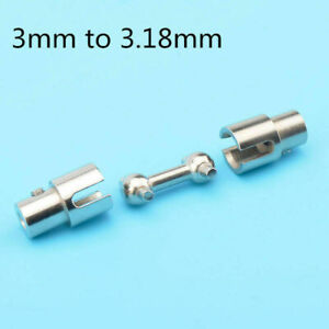 1pcs FT011 - FT012 Drive Shaft 4x4mm /3x3.18mm Universal joint for RC Boat