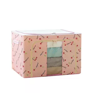 Large Capacity Clothes Storage Bag StorageThick Fabric for Comforters Household - Picture 1 of 8