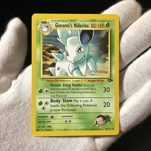 2000, Giovanni's Nidorina, Gym Challenge Set, WOTC, Vintage Pokémon Card #44 - Picture 1 of 10