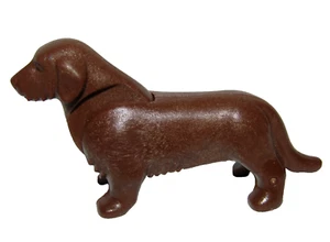 Playmobil Miniature Brown Teckel puppy dog - Dog Box - 4 - Picture 1 of 4