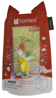 Tonies Green Eggs and Jam Play Figura Música Para Toniebox Dr. Seuss 45 minutos Foto 1 de 4