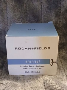 Crema restauradora nocturna Rodan+F REDEFINE Step 3 PM 1,0 OZ 30 ml. Nuevo - Imagen 1 de 7