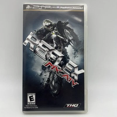 Playstation Portable MX vs. ATV Reflex (Sony PSP, 2009) Used - Image 1 of 4