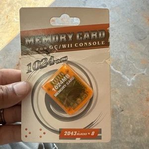 For Gamecube GC/Wii Game Console Accessories 1024MB Memory Card Memory Stick - Picture 1 of 2